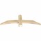 Ekena Millwork Bellingham Rough Sawn Timber Gable Bracket, Douglas Fir, 48"W x 16"H x 2"D x 4"F, 8/12 Pitch GBW048X16X0204BEL00RDF - alternate 5